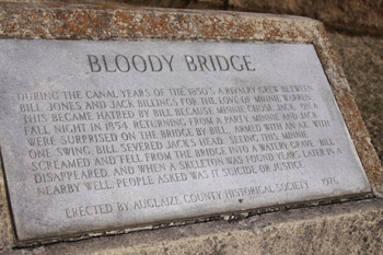 Bloody Bridge - Auglaize County, Ohio Haunting