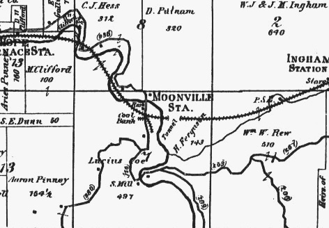 Moonville Tunnel Map