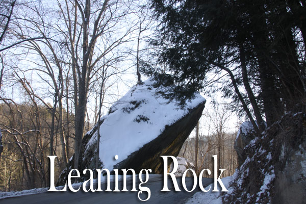 Leaning Rock Clear Creek