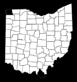 Williams County Ohio Ghosts and Hauntings  map