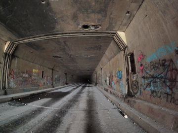 Sideling Tunnel: Pennsylvania haunted bike ride.