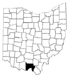 Scioto County Map